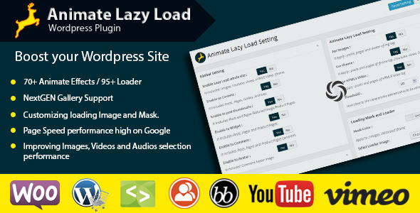 CodeCanyon Animate Lazy Load WordPress Plugin 9315381