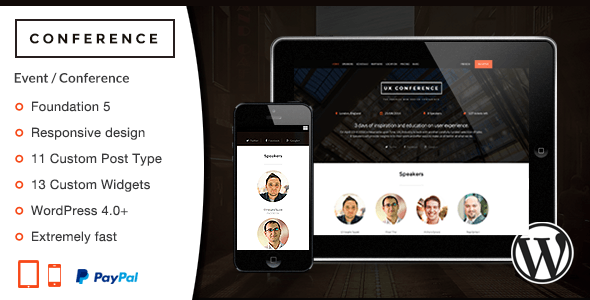 ThemeForest Conference WordPress Theme 9308071 ThemeForest Conference WordPress Theme 9308071