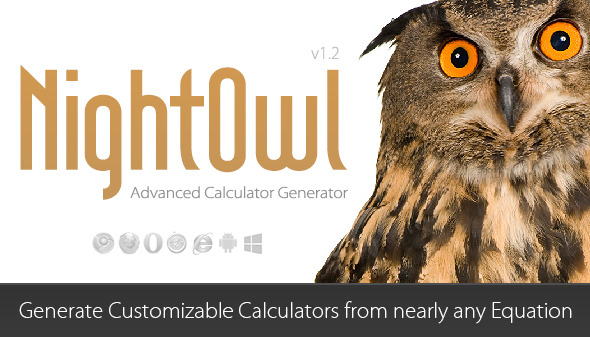 NightOwl Advanced Calculator Generator NightOwl Advanced Calculator Generator