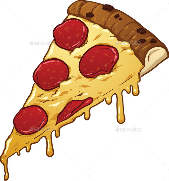 GraphicRiver Salami Pizza Slice 9350582 GraphicRiver Salami Pizza Slice 9350582