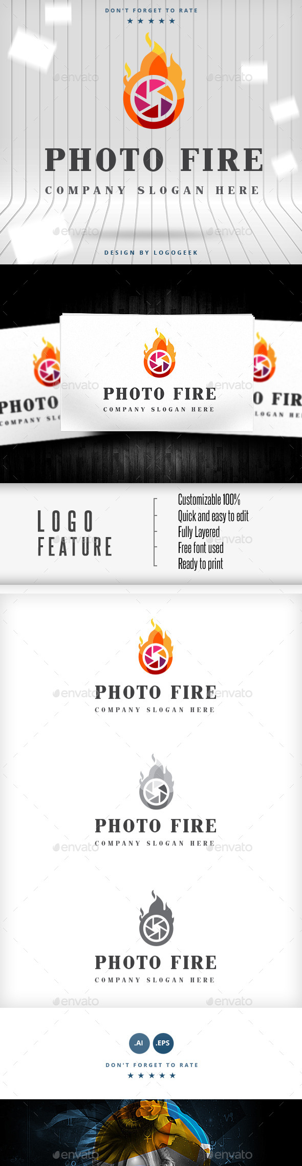 Photo Fire Logo