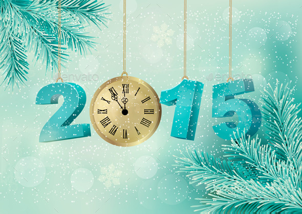 GraphicRiver Holiday Background for 2015 9350978 GraphicRiver Holiday Background for 2015 9350978