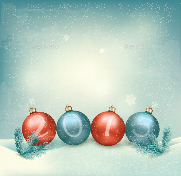GraphicRiver Christmas Background with a 2015 9351028 GraphicRiver Christmas Background with a 2015 9351028
