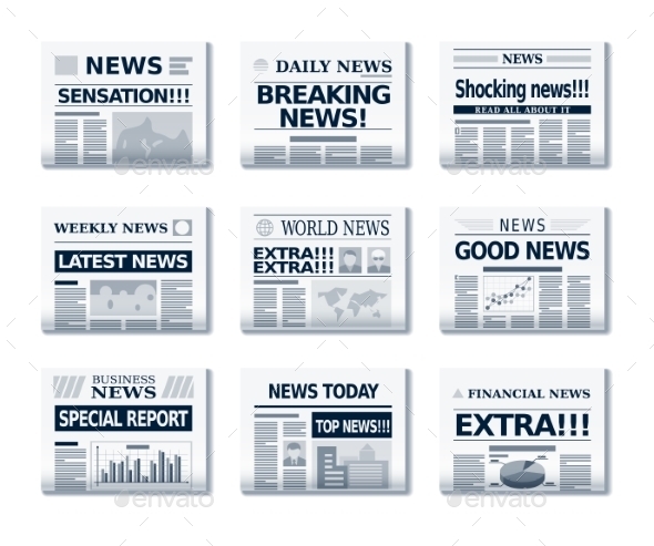 GraphicRiver Newspaper 9352072 GraphicRiver Newspaper 9352072