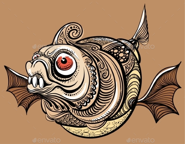 GraphicRiver Fish 9352107 GraphicRiver Fish 9352107