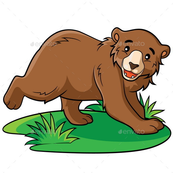 GraphicRiver Bear Cartoon 9352408 GraphicRiver Bear Cartoon 9352408