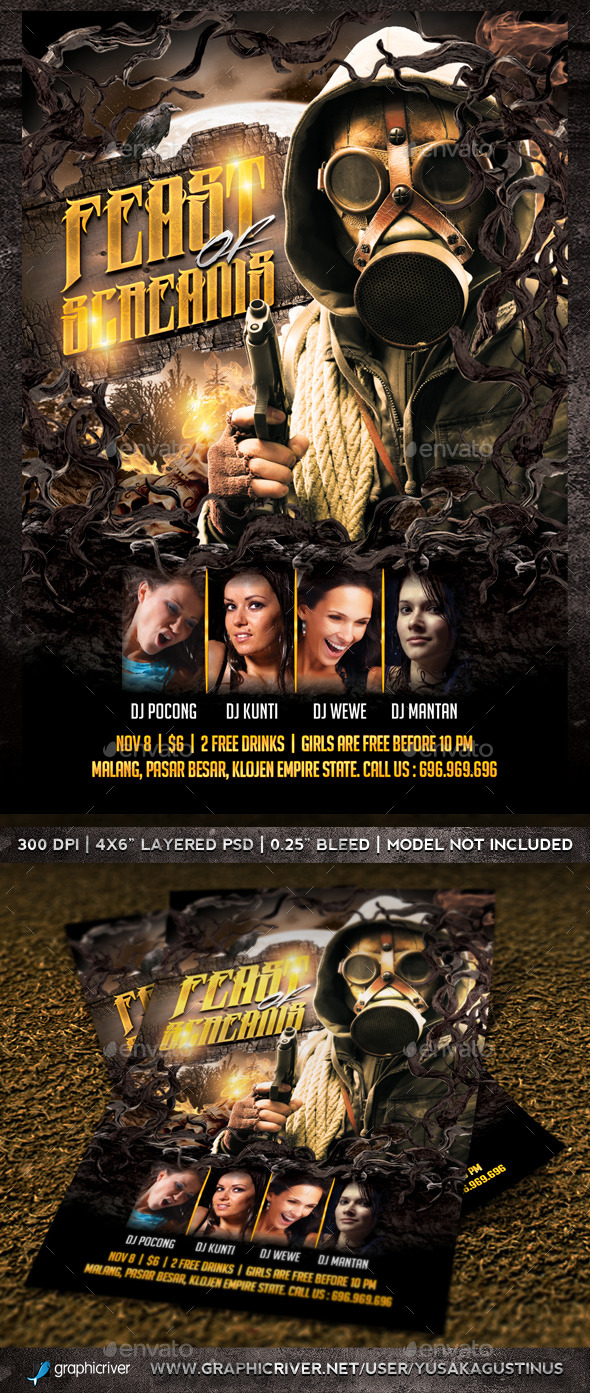 GraphicRiver Feast of Screams 9156454 GraphicRiver Feast of Screams 9156454