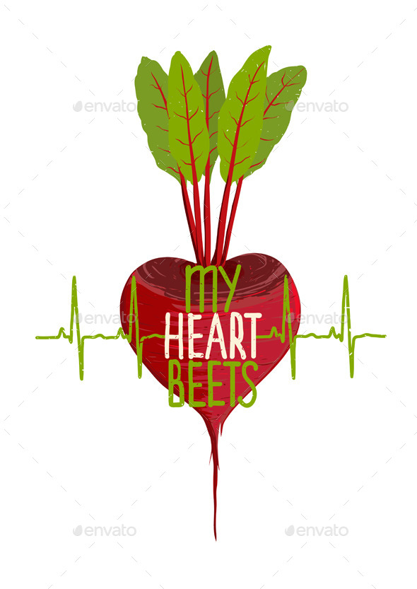 GraphicRiver Beetroot Heart Vegetable Dieting Concept 9353194 GraphicRiver Beetroot Heart Vegetable Dieting Concept 9353194