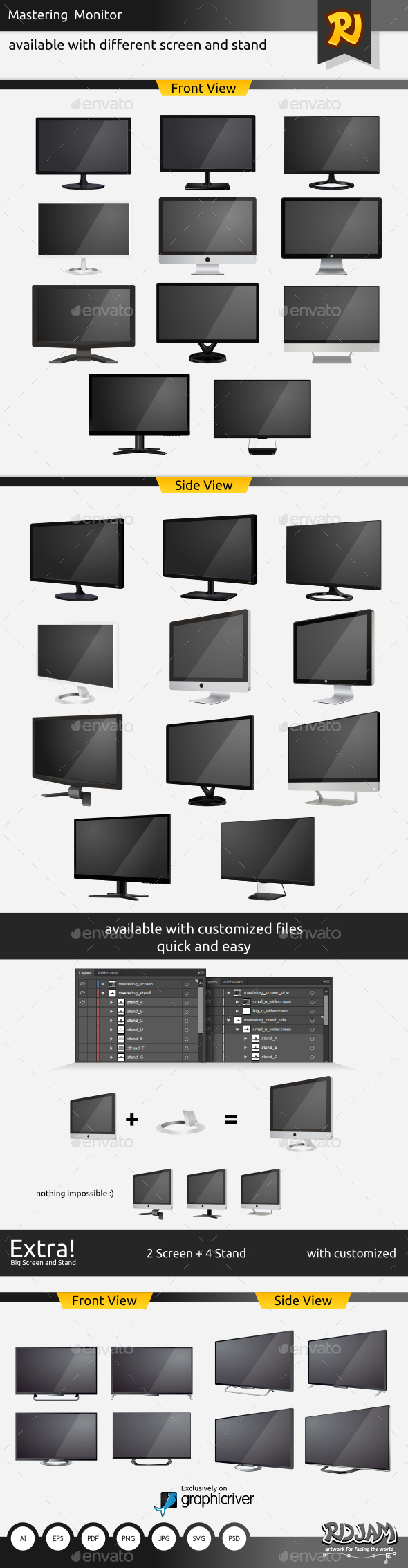 GraphicRiver Mastering Monitor 9320388 GraphicRiver Mastering Monitor 9320388