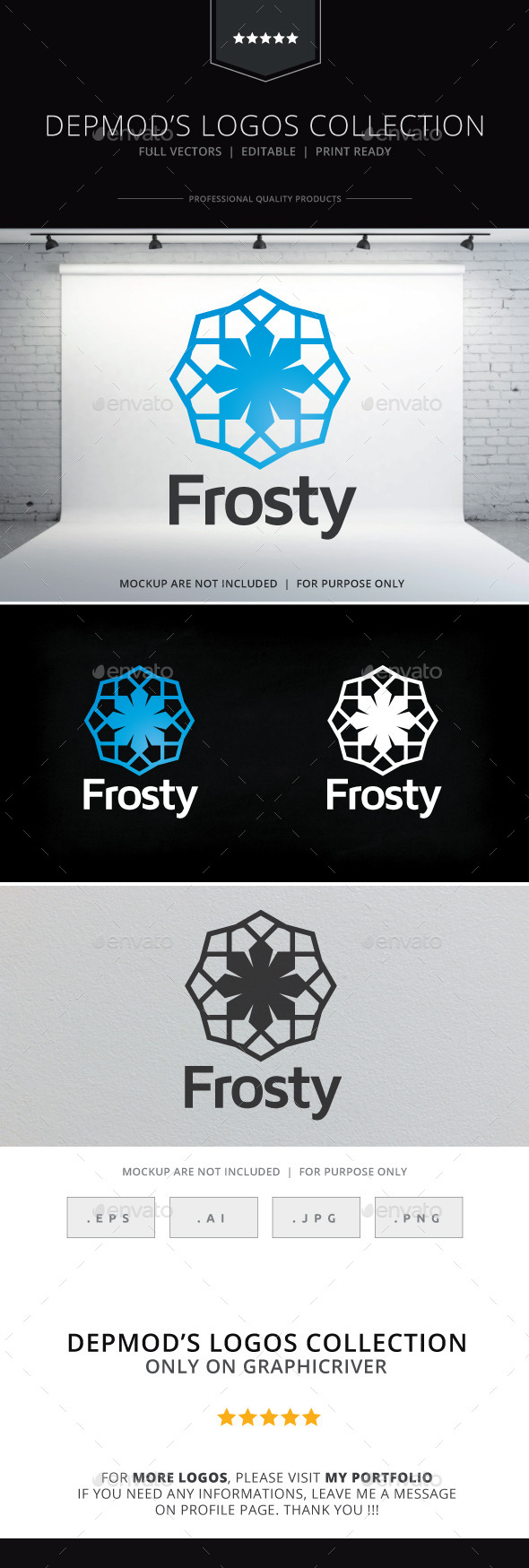 GraphicRiver Frosty Logo 9355242 GraphicRiver Frosty Logo 9355242