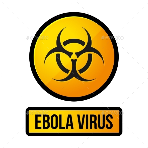 GraphicRiver Ebola Yellow Danger Sign Vector 9355613 GraphicRiver Ebola Yellow Danger Sign Vector 9355613