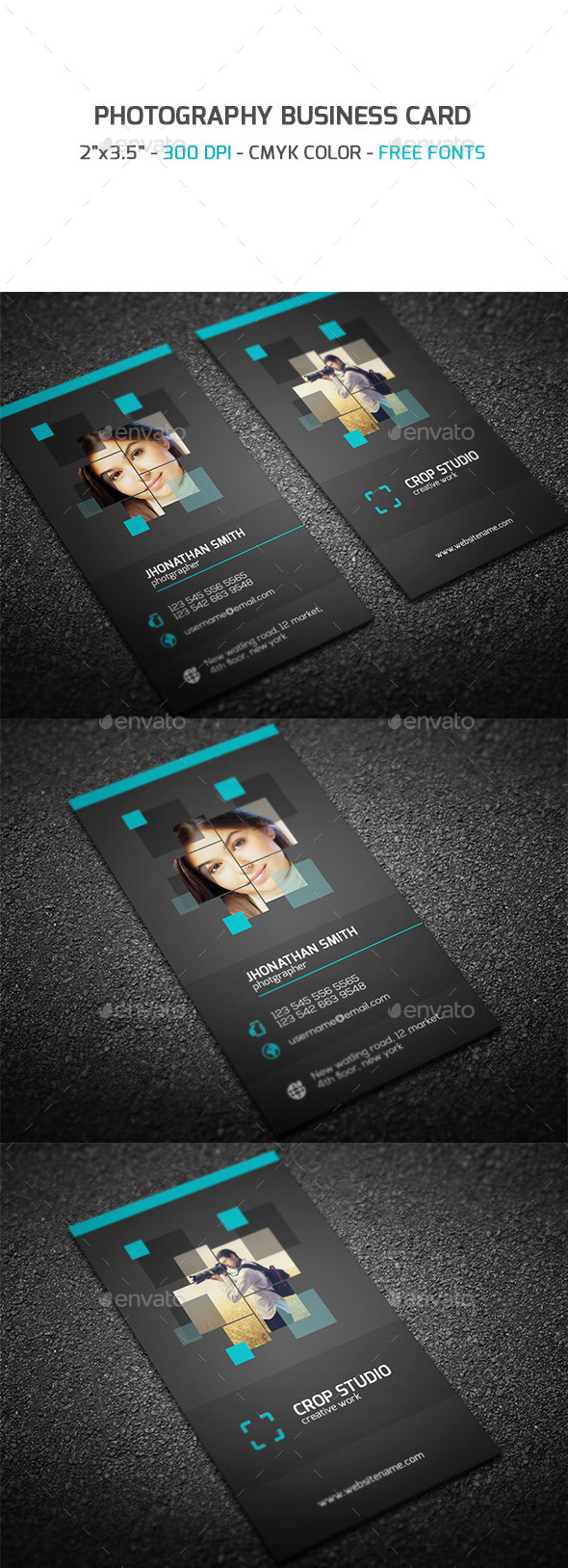 GraphicRiver Photography Business Card 9356123 GraphicRiver Photography Business Card 9356123
