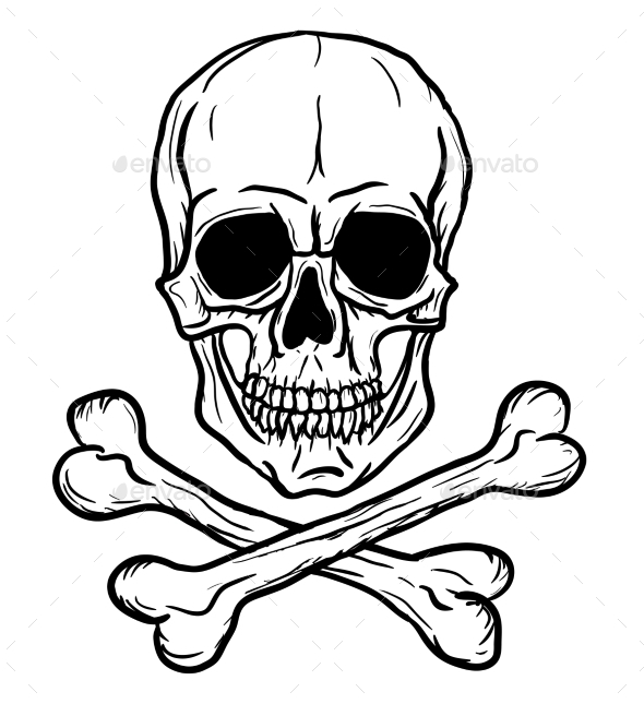 GraphicRiver Skull and Crossbones 9356692 GraphicRiver Skull and Crossbones 9356692