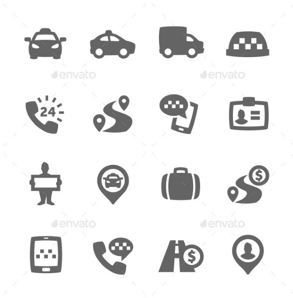 Taxi Icons (Miscellaneous)