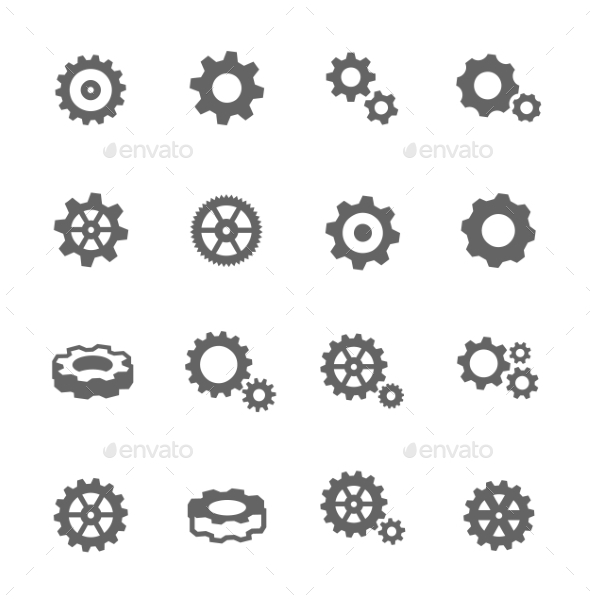 Gear Icons (Objects)