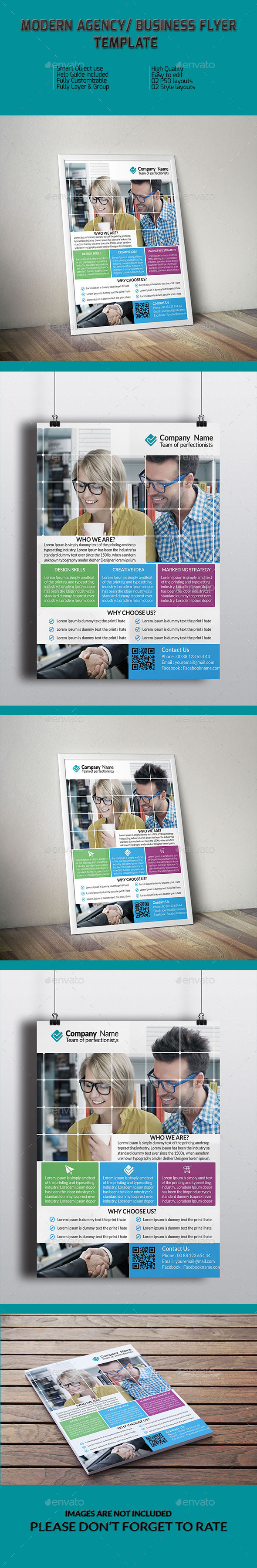 GraphicRiver Modern Agency Business Flyer Template 9323670 GraphicRiver Modern Agency Business Flyer Template 9323670