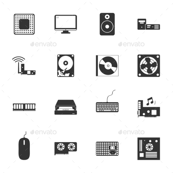 GraphicRiver Computer Peripherals Icons 9358495 GraphicRiver Computer Peripherals Icons 9358495