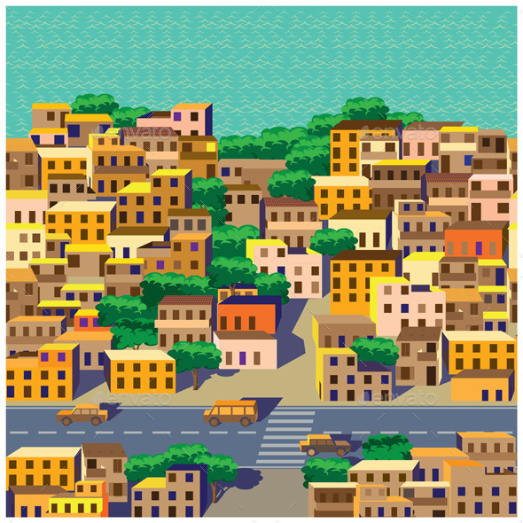GraphicRiver Old District 9358551 GraphicRiver Old District 9358551