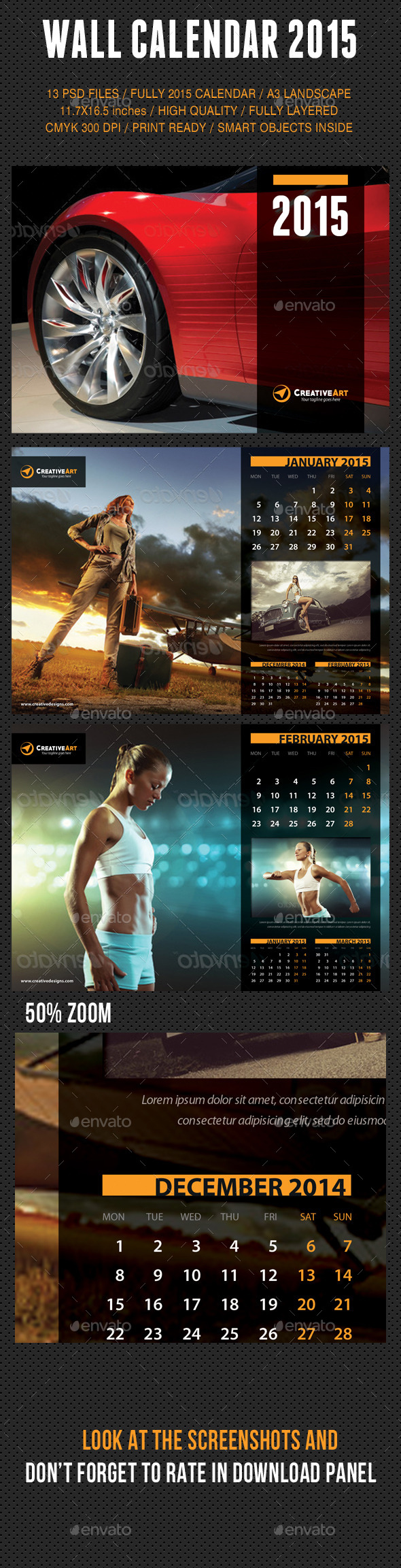 GraphicRiver Wall Calendar 2015 V08 9359099 GraphicRiver Wall Calendar 2015 V08 9359099