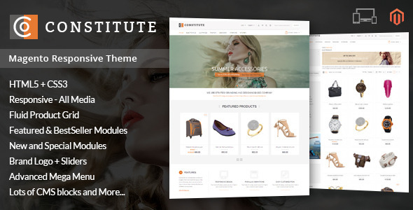 Constitute - Magento Responsive Theme