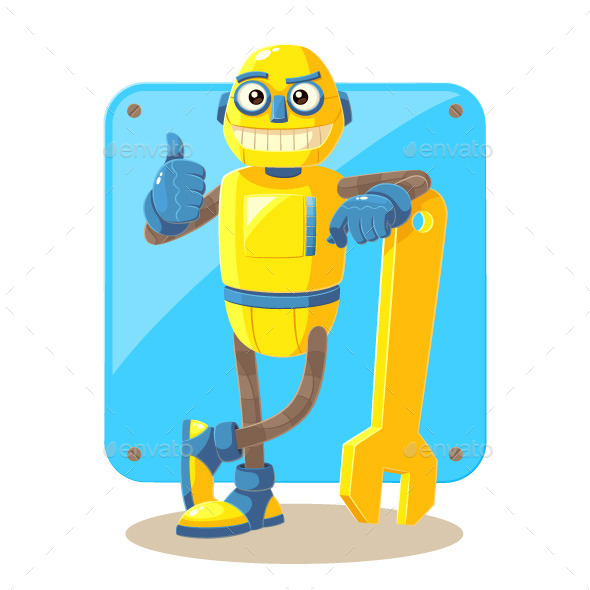 GraphicRiver Mechanical Robot 9360832 GraphicRiver Mechanical Robot 9360832