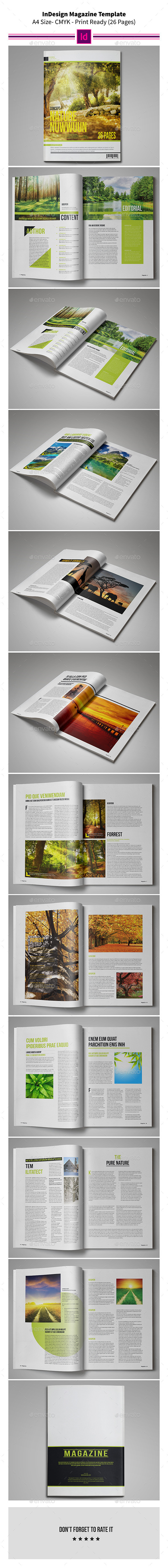GraphicRiver Nature MagazineTemplate 26 Pages 9362533 GraphicRiver Nature MagazineTemplate 26 Pages 9362533