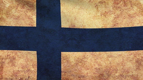 Finland Flag 2 Pack Grunge and Retro Finland Flag 2 Pack Grunge and Retro