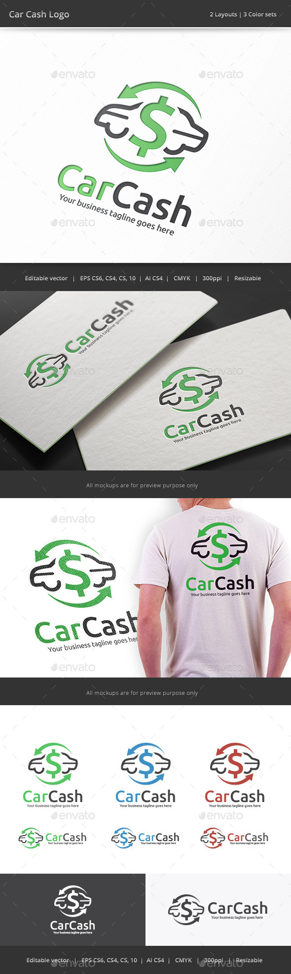 Car Cash Logo (Objects)