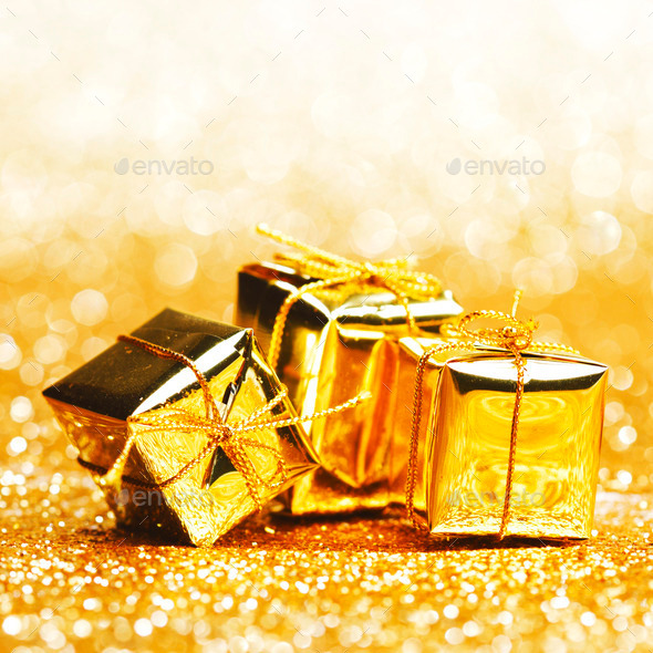 Boxes with holiday gifts (Misc) Photo Download