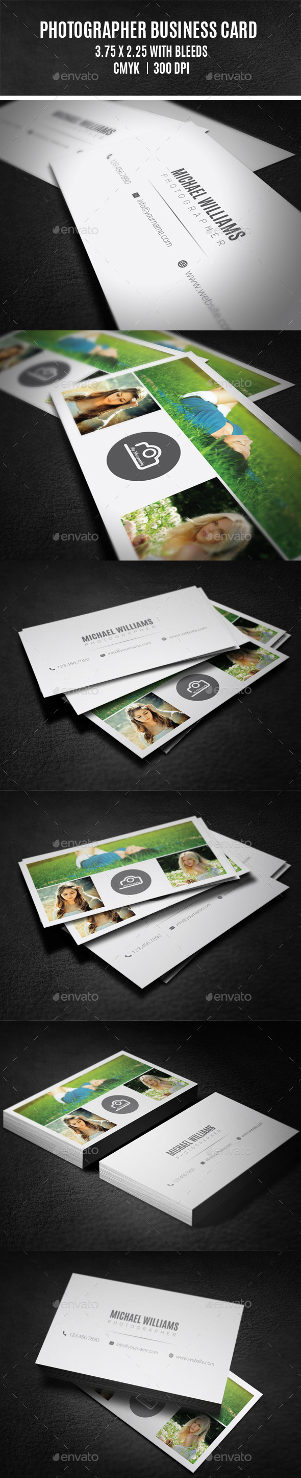 GraphicRiver Photographer Business Card 9305972 GraphicRiver Photographer Business Card 9305972