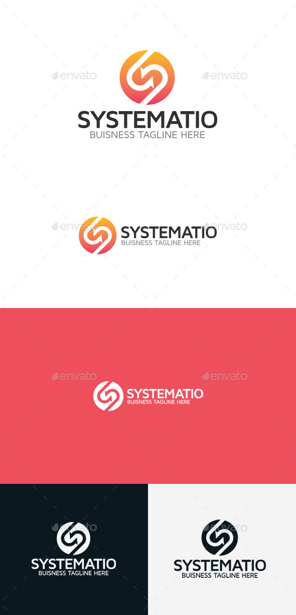 GraphicRiver System S Letter Logo 9368561 GraphicRiver System S Letter Logo 9368561