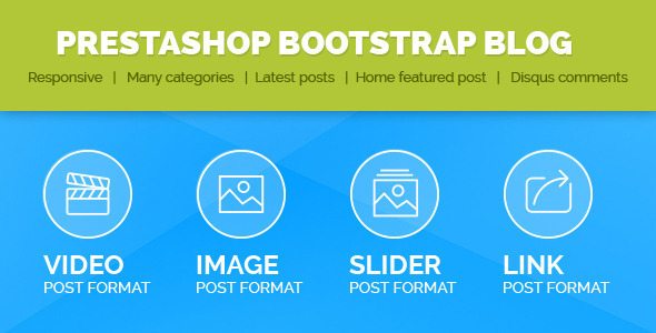 Prestashop Bootstrap Blog