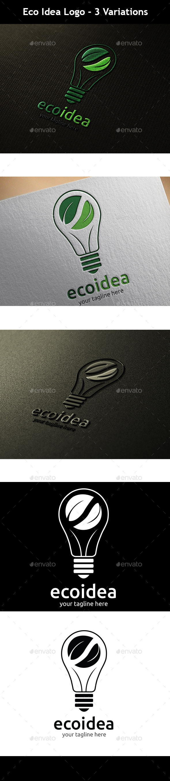 Eco Idea Logo Eco Idea Logo