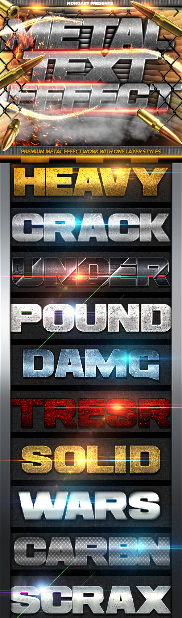 GraphicRiver Metal Text Effect 9371444 GraphicRiver Metal Text Effect 9371444