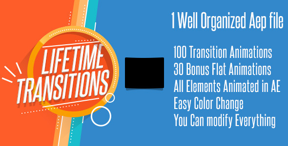 Lifetime Transitions Pack Lifetime Transitions Pack