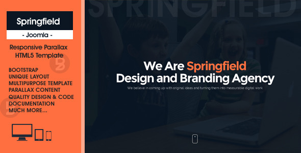 Springfield - Responsive Joomla Parallax Theme