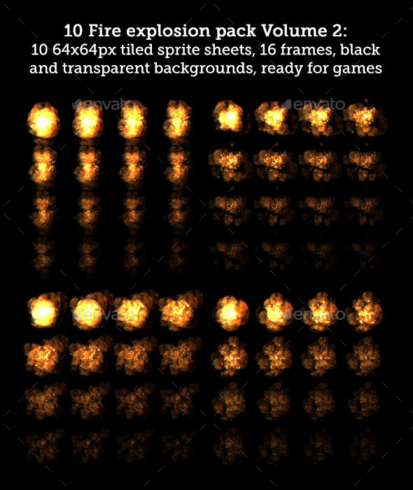 GraphicRiver 10 Fire Explosion Pack Volume 2 9375103 GraphicRiver 10 Fire Explosion Pack Volume 2 9375103