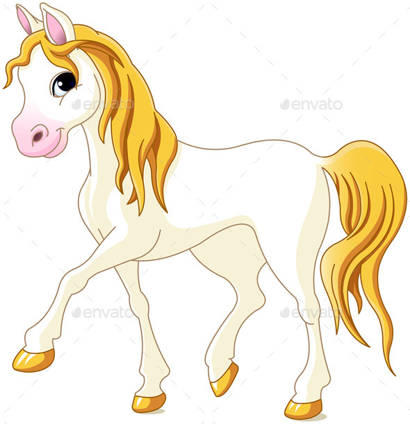 GraphicRiver White Horse 9375105 GraphicRiver White Horse 9375105