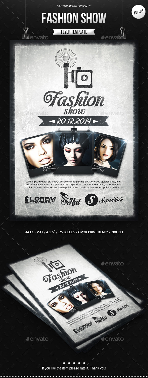 Fashion Show - Flyer [Vol.05] (Miscellaneous)