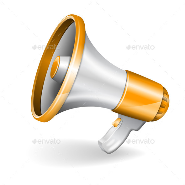 GraphicRiver Megaphone 9377587 GraphicRiver Megaphone 9377587