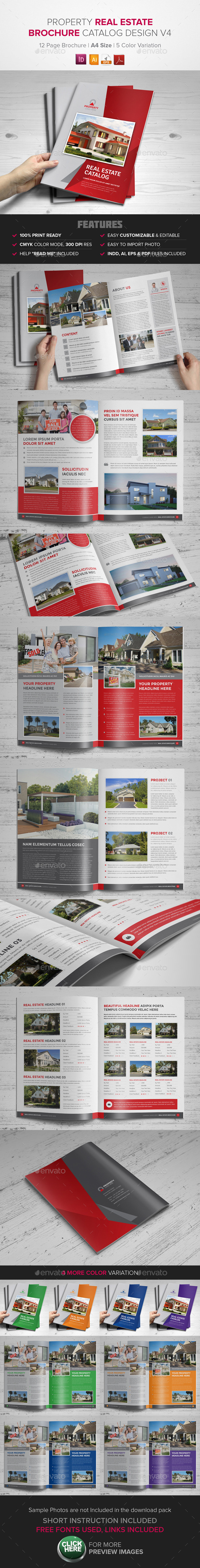 GraphicRiver Real Estate Property Brochure Catalog InDesign 9379608 GraphicRiver Real Estate Property Brochure Catalog InDesign 9379608