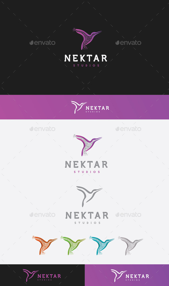 GraphicRiver Nektar Studio Logo 9381992 GraphicRiver Nektar Studio Logo 9381992