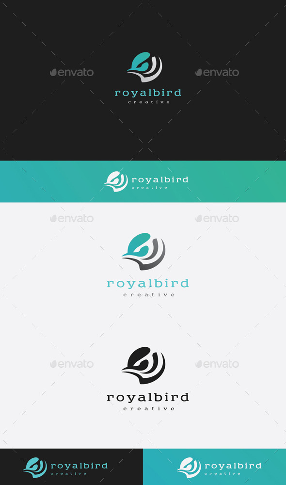 GraphicRiver Royal Bird Logo 9382005 GraphicRiver Royal Bird Logo 9382005