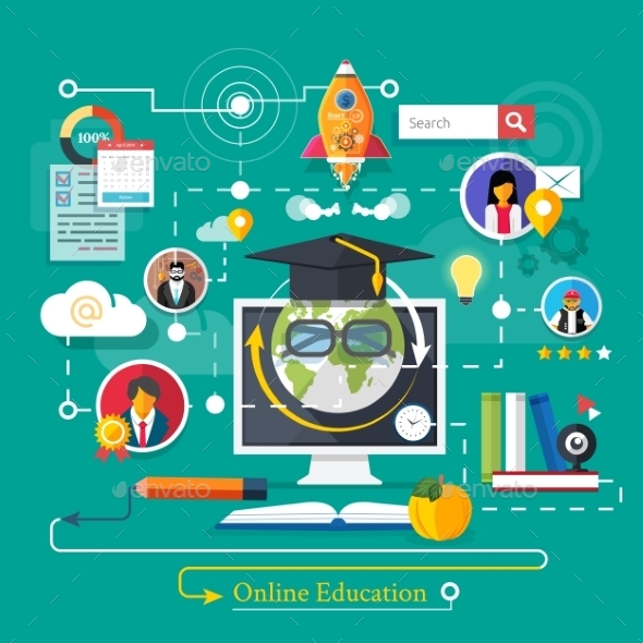 GraphicRiver Online Professional Education 9383289 GraphicRiver Online Professional Education 9383289