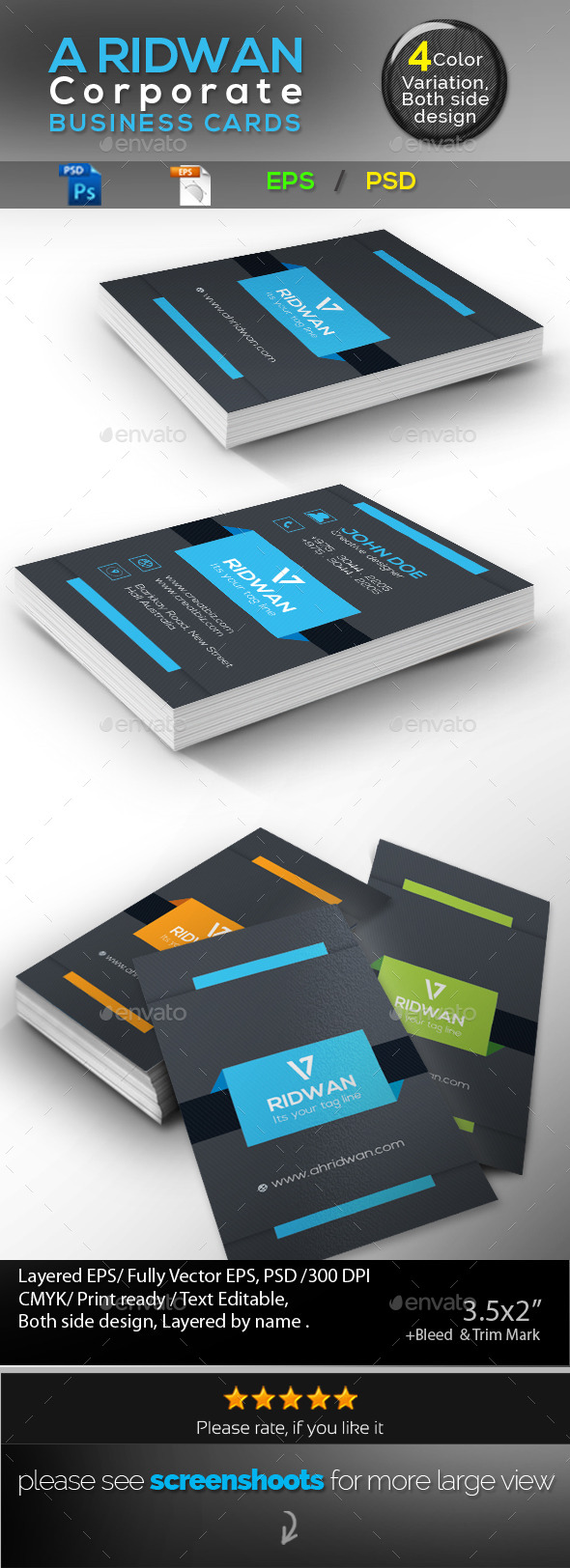 GraphicRiver Corporate Business Card 9384010 GraphicRiver Corporate Business Card 9384010