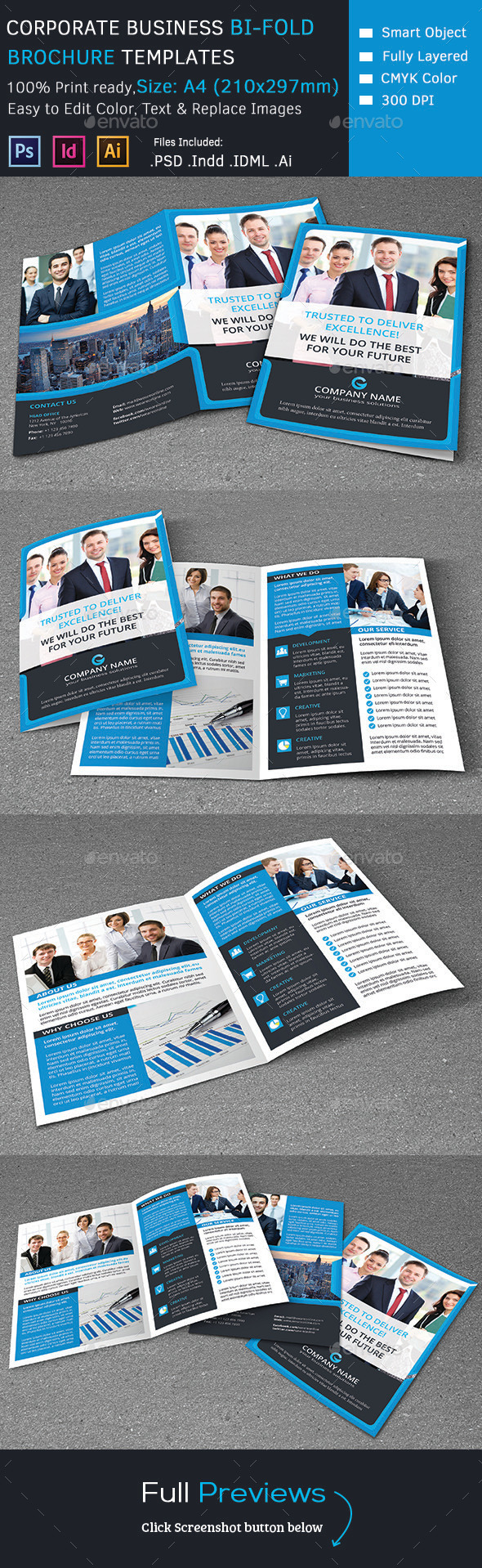 GraphicRiver Corporate Business Bi-Fold Brochure 9384977 GraphicRiver Corporate Business Bi-Fold Brochure 9384977