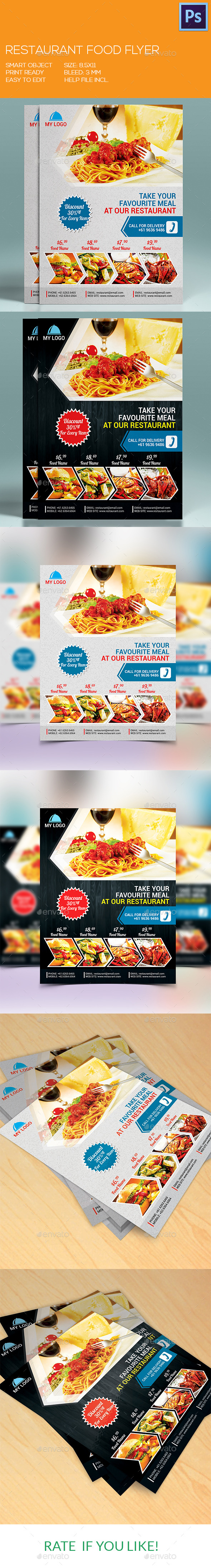 Restaurant/Fast Food Flyer