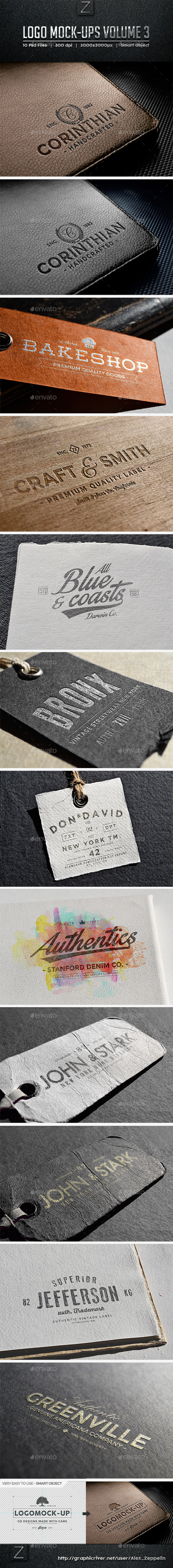 GraphicRiver Logo Mock-ups Vol.3 9385448 GraphicRiver Logo Mock-ups Vol.3 9385448