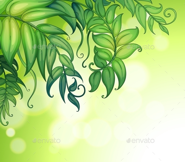 GraphicRiver Green Leaves 9385486 GraphicRiver Green Leaves 9385486