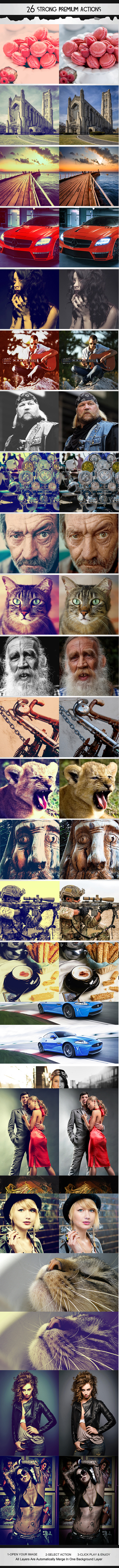 GraphicRiver 26 Strong Premium Actions 9388729 GraphicRiver 26 Strong Premium Actions 9388729